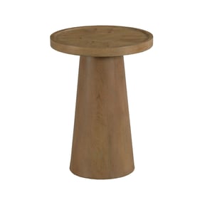 Hammary Pod Light Stain Taupe Accent Table