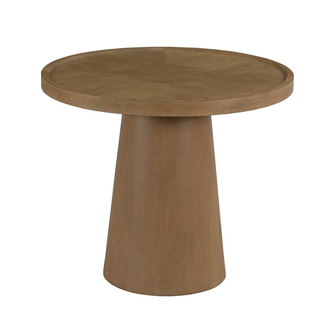 Hammary Pod Light Stain Taupe Large End Table HAM-090-1192