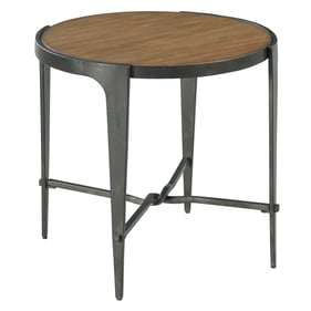 Hammary Medium Stain Rustic Oak End Table