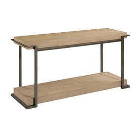 Hammary Light Stain Blonde Oak Sofa Table