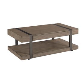 Hammary Gray Rectangular Coffee Table