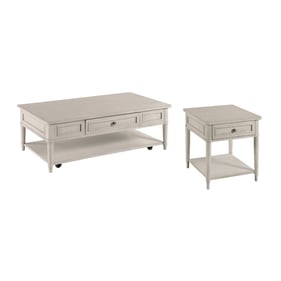 Hammary Domaine Taupe Patina 3pc Coffee Table Set