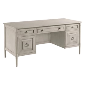 Hammary Junior Taupe Patina Executive Desk