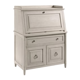 Hammary Taupe Patina Secretary Desk