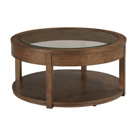 Hammary Foster Medium Stain Round Coffee Table