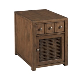 Hammary Medium Stain Rectangular Chairside Chest