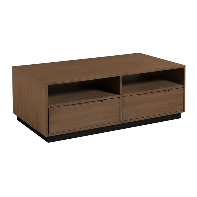 Hammary Medium Stain Manhattan Walnut Coffee Table HAM-253-910