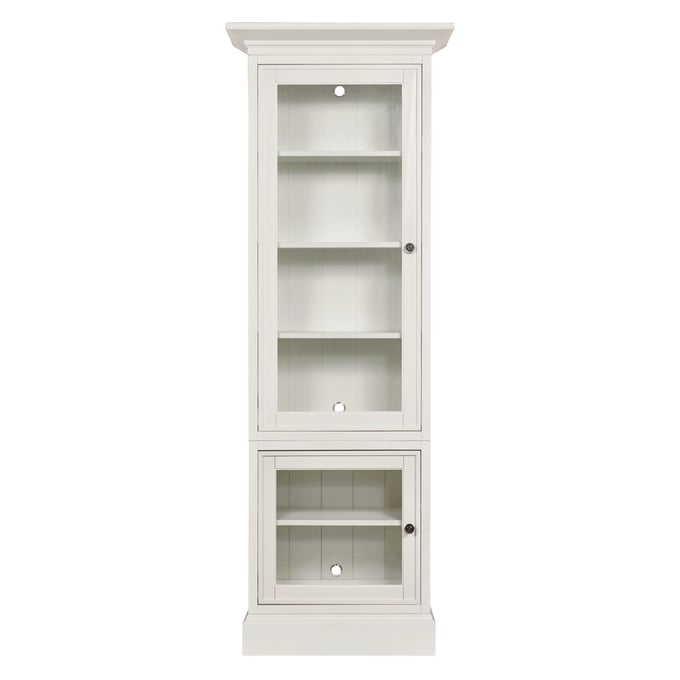 Hammary Structures White Single Display Cabinet HAM-267-103R