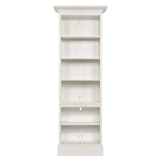 Hammary Structures White Single Bookcase Cabinet HAM-267-104R