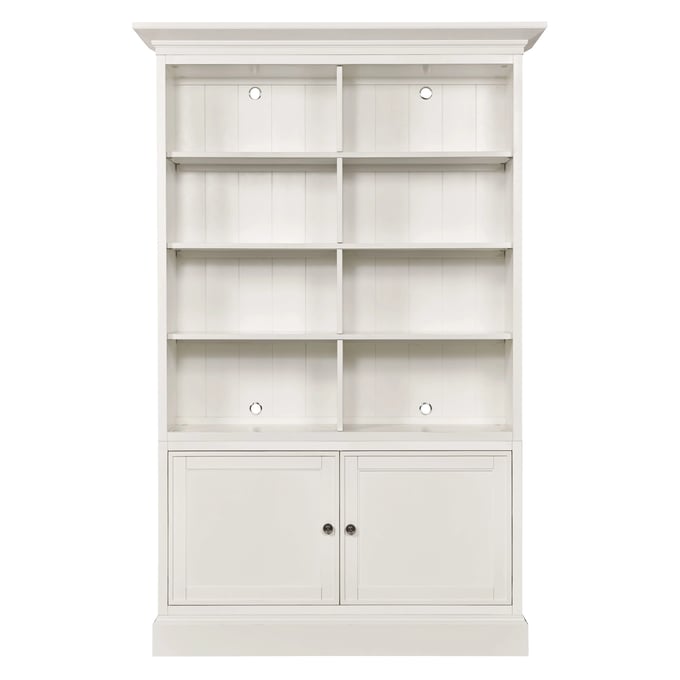 Hammary Structures White Double Door Bookcase HAM-267-201R