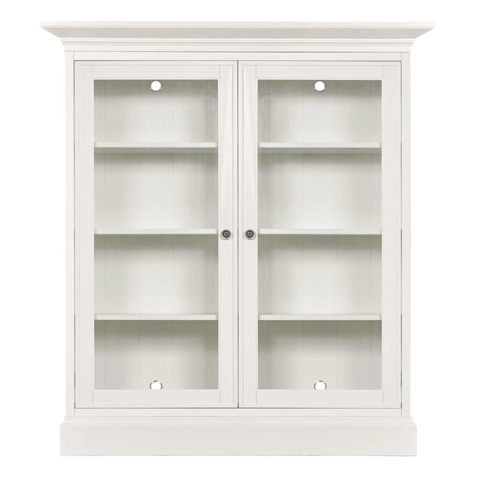 Hammary Structures White Double Mid Height Display HAM-267-202R