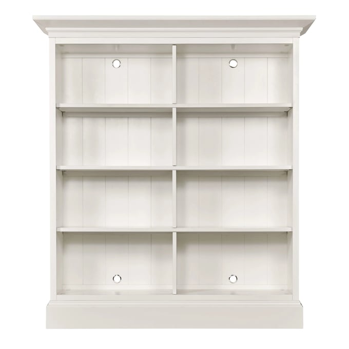 Hammary Structures White Double Mid Height Bookcase HAM-267-209R