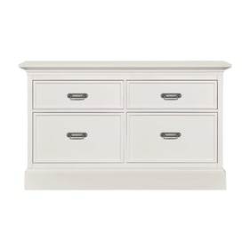 Hammary Structures White Double Storage Console