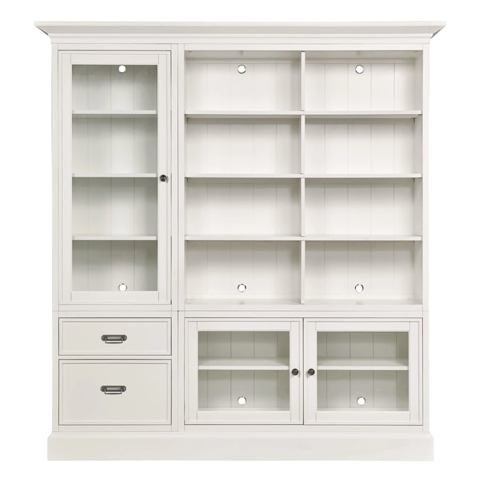 Hammary Structures White Triple Multi Use Storage Unit HAM-267-300R