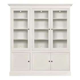 Hammary Structures White Triple Display Unit