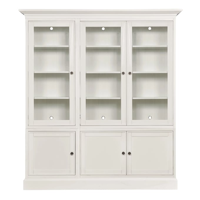 Hammary Structures White Triple Display Unit HAM-267-302R