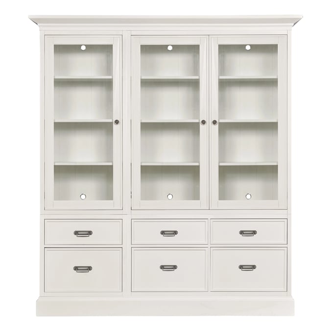 Hammary Structures White Triple Storage Display HAM-267-303R