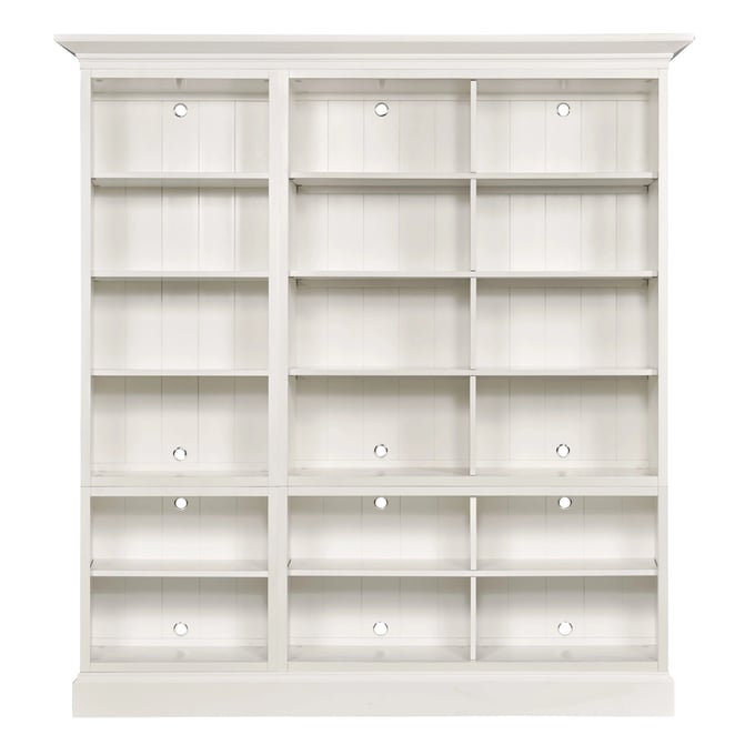 Hammary Structures White Triple Bookcase HAM-267-306R