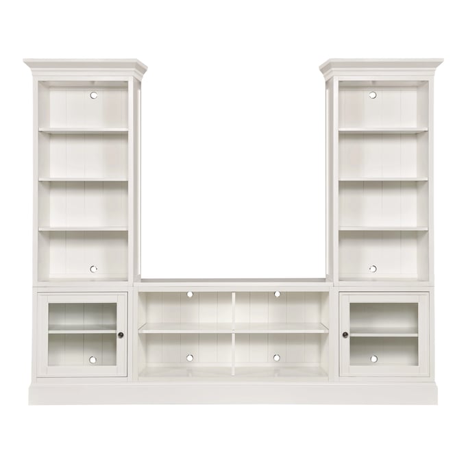 Hammary Structures Quad Bookcase Entertainment Center With Pier HAM-267-401R