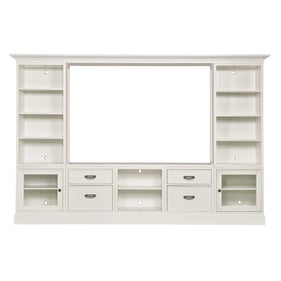 Hammary Structures White Quintuple Storage Entertainment Wall