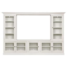 Hammary Structures Quintuple Entertainment Center With Piers