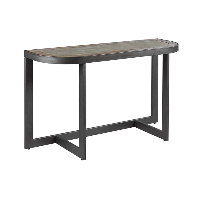 Hammary Graystone Hamilton Rustic Dark Oak Sofa Table HAM-650-927