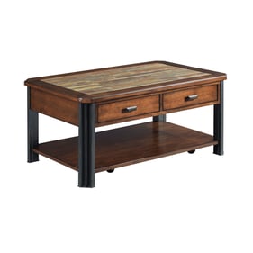 Hammary Slaton Hamilton Warm Mocha Small Rectangular Cocktail Table