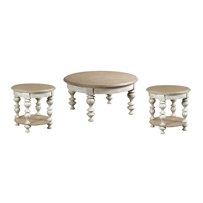 Hammary Litchfield Sun Washed 3pc Coffee Table Set HAM-750-91-OCT-S1