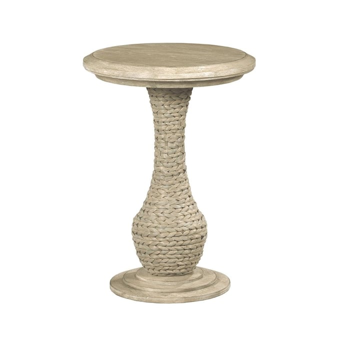 Hammary Vista Oyster Biscayne Round End Table HAM-803-920