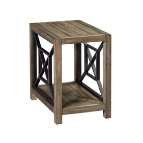 Hammary Synthesis Hamilton Aged Oak Chairside Table