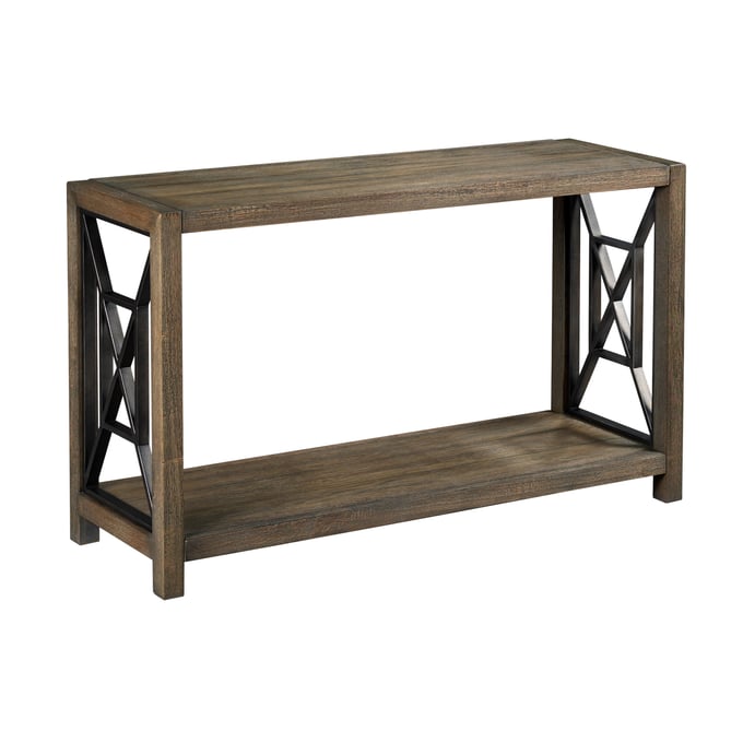 Hammary Synthesis Hamilton Aged Oak Sofa Table HAM-839-925