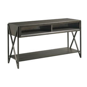 Hammary Simon Dark Satin Sofa Console Table