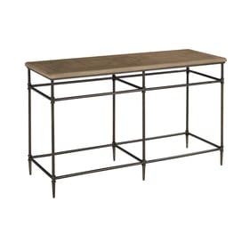 Hammary Crossroads Hamilton Light Stain Sofa Console Table