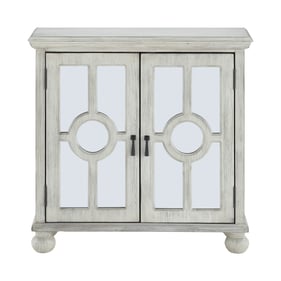 Home Elegance Poppy White Accent Chest