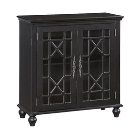 Home Elegance Eliza Black Accent Chest