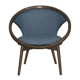 Home Elegance Lowery Blue Accent Chair