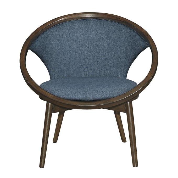 Home Elegance Lowery Blue Accent Chair HE-1033F3S