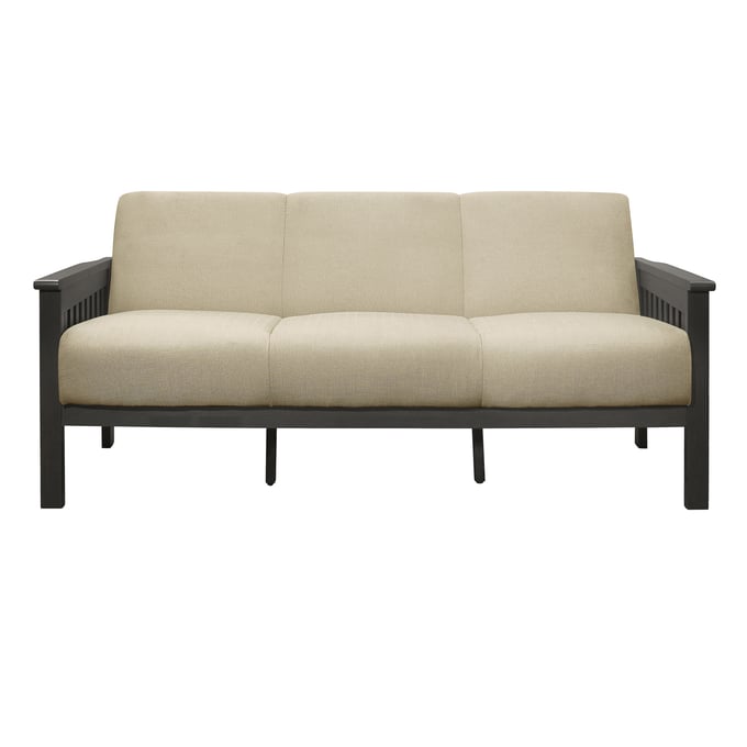 Home Elegance Lewiston Brown Sofa HE-1104BR-3