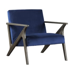 Home Elegance Coriana Blue Accent Chair