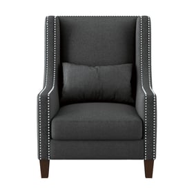 Home Elegance Keller Dark Gray Accent Chair