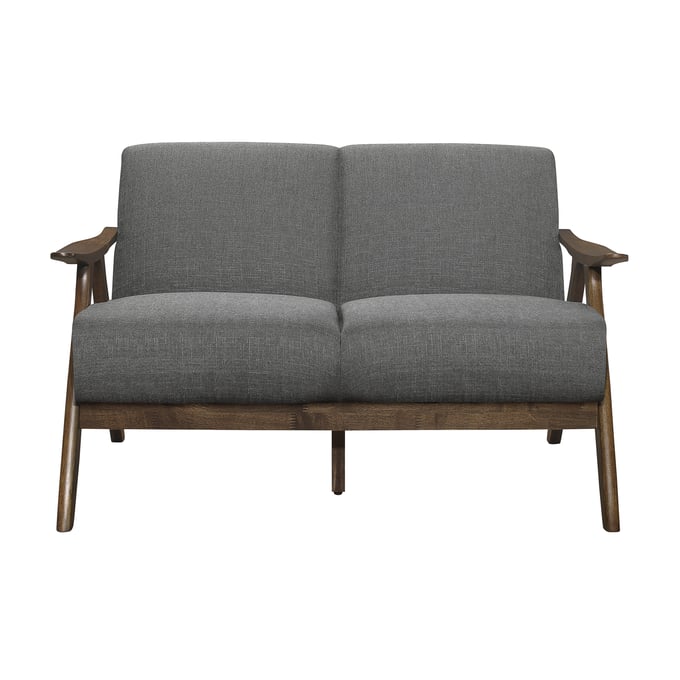 Home Elegance Damala Gray Love Seat HE-1138GY-2