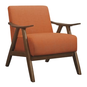 Home Elegance Damala Orange Accent Chair