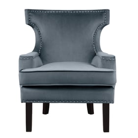 Home Elegance Lapis Gray Accent Chair