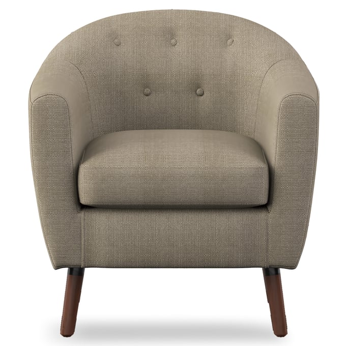 Home Elegance Lucille Beige Accent Chair HE-1192BE