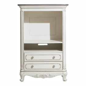 Home Elegance Cinderella White Gray Armoire