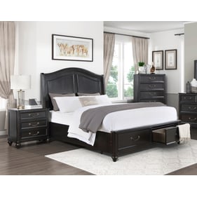 Home Elegance Herman Gray 2pc Bedroom Set With King Bed