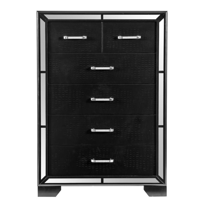 Home Elegance Aveline Black Chest HE-1428BK-9