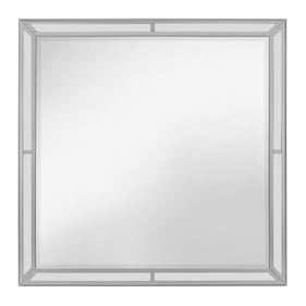 Home Elegance Aveline Metallic Silver Mirror