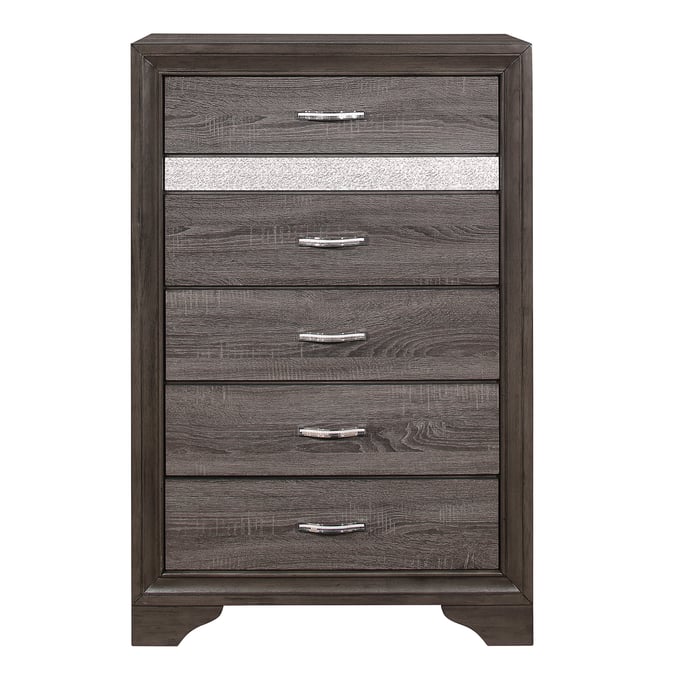 Home Elegance Luster Gray Chest HE-1505-9