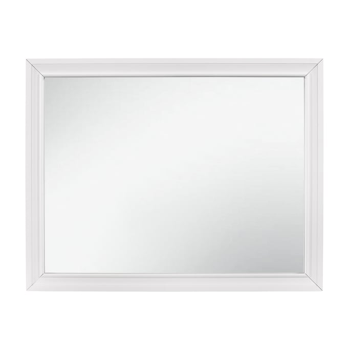 Home Elegance Luster White Mirror HE-1505W-6